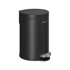 Pattumiera da bagno a pedale con chiusura silenziosa